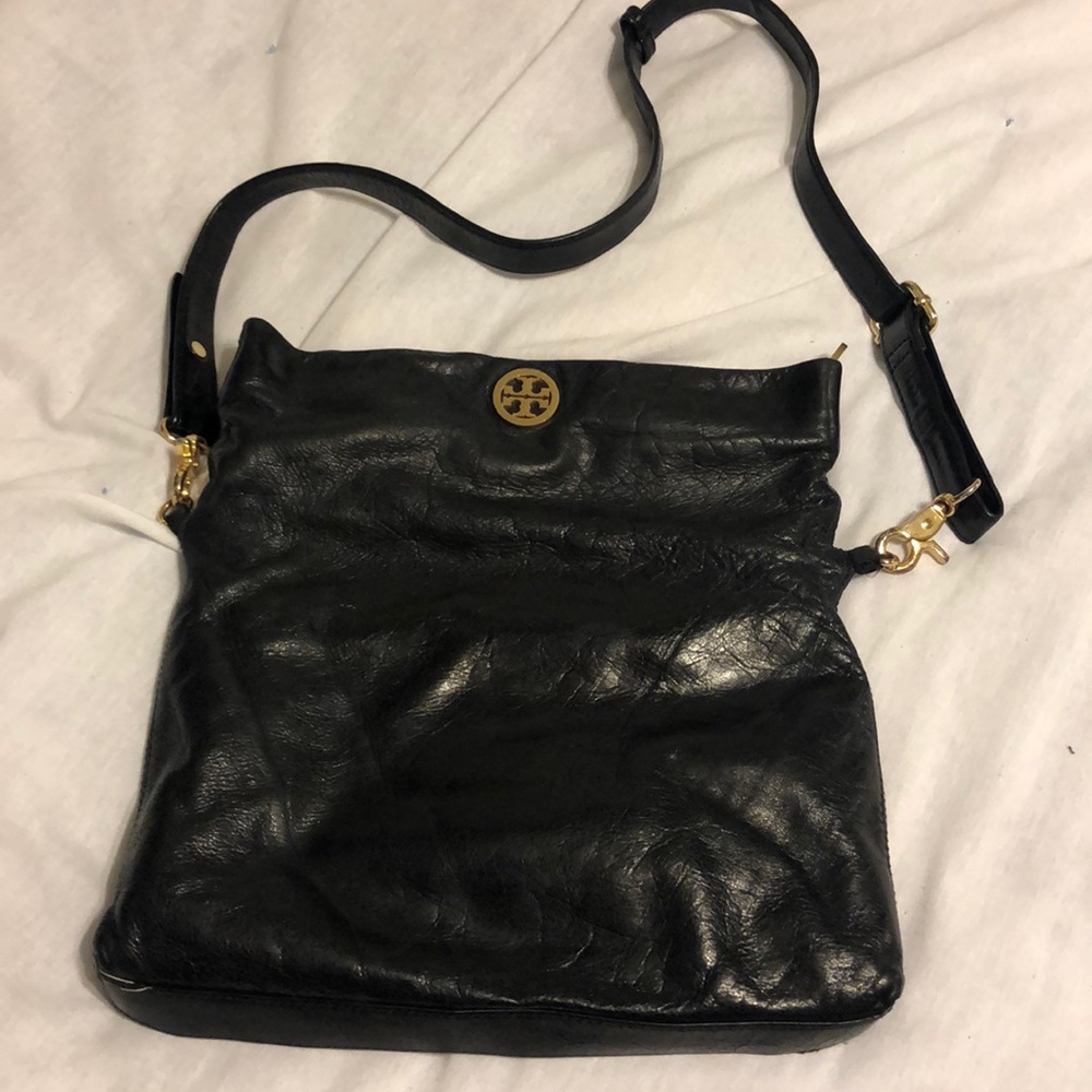 Tory Burch fold over shoulder bag